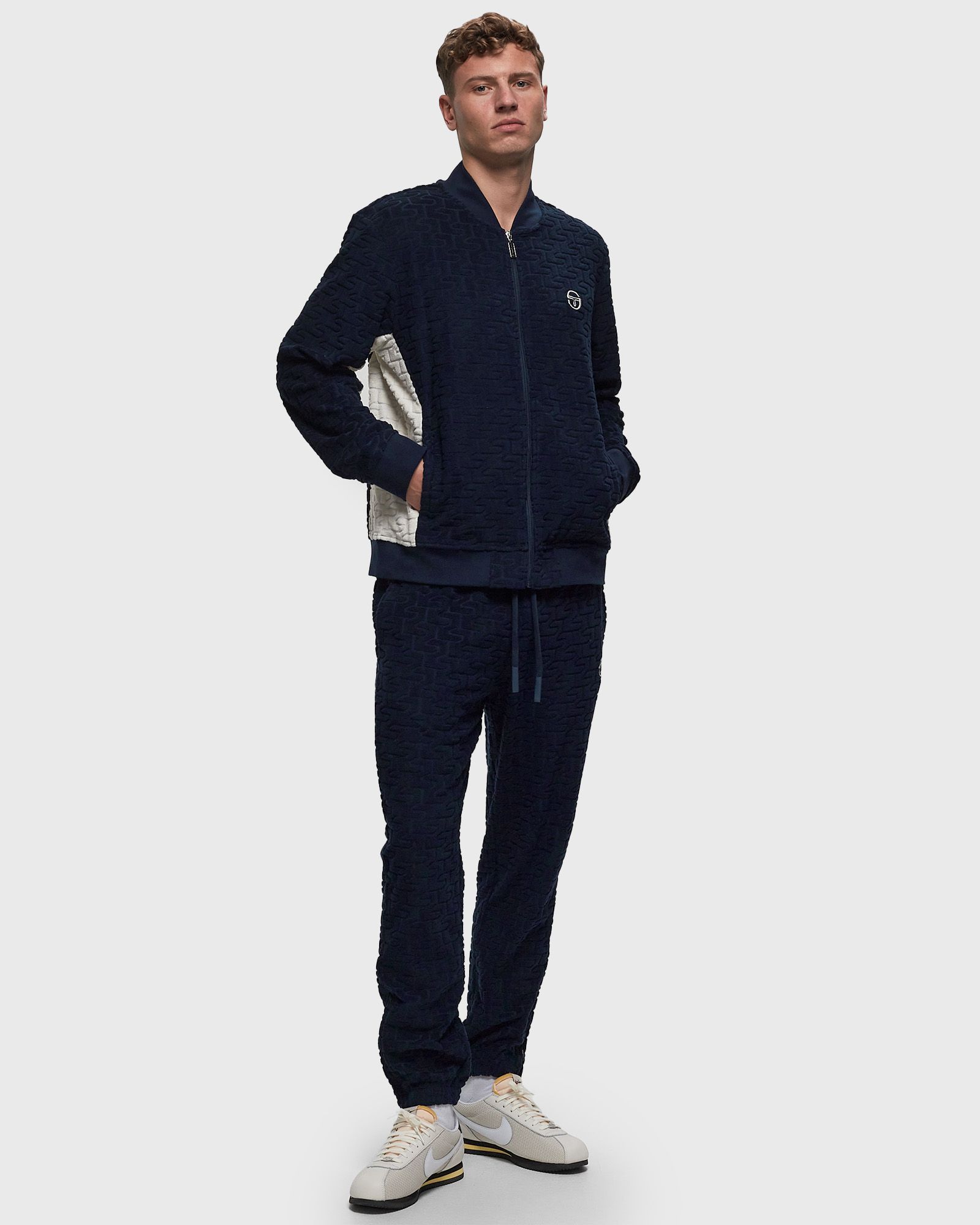 LIVATA MONOGRAM ZIP UP