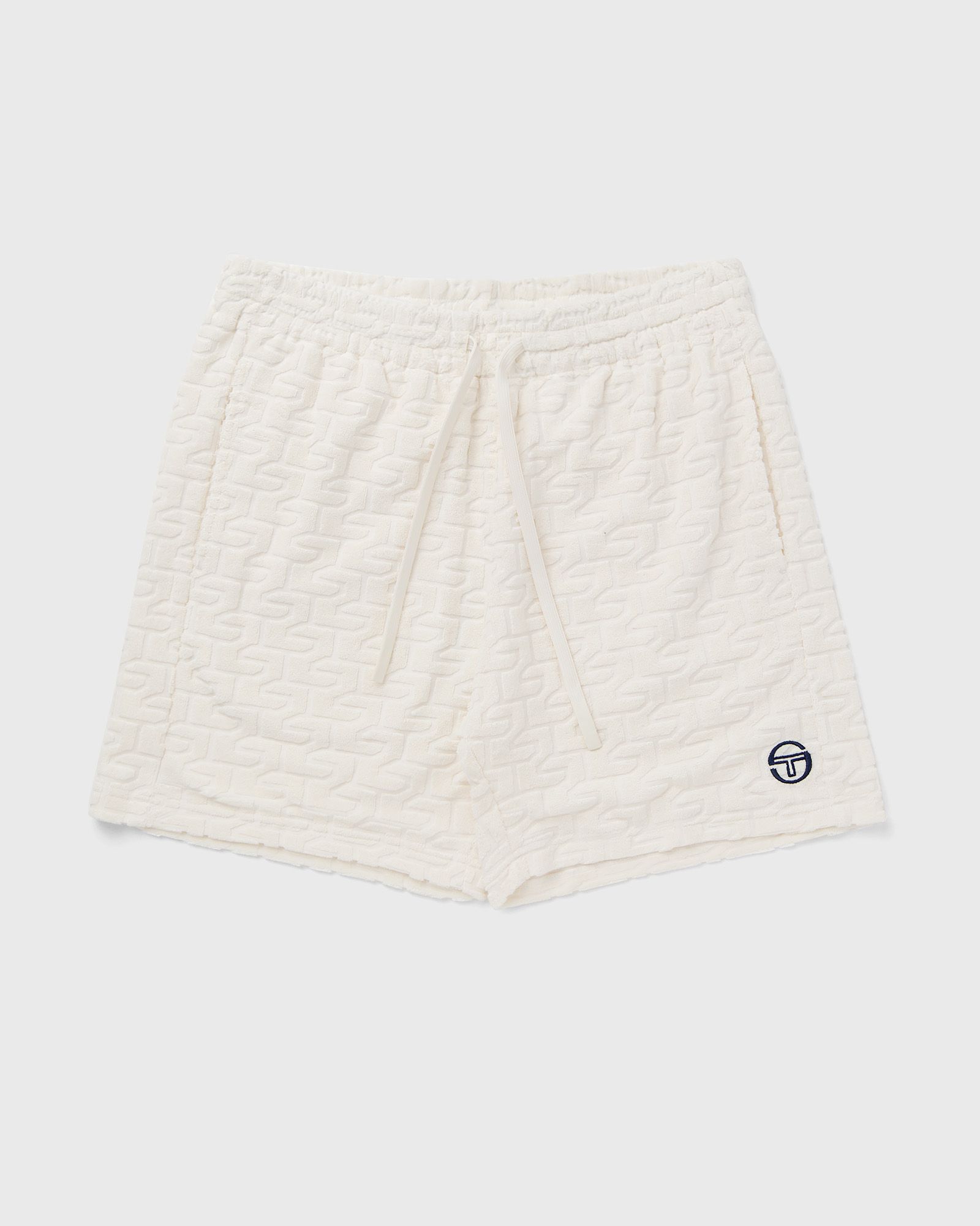 Sergio Tacchini - livata monogram short men sport & team shorts white in größe:xl