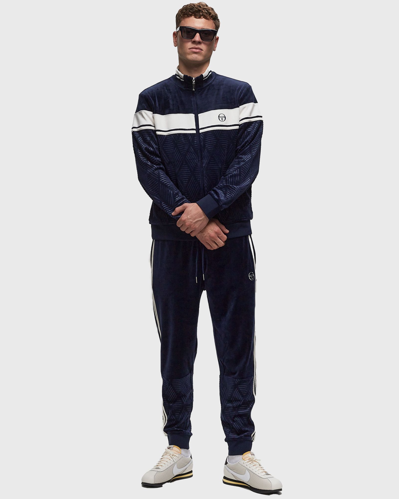 DEBOSSED DAMARINDO VELOUR TRACKSUIT