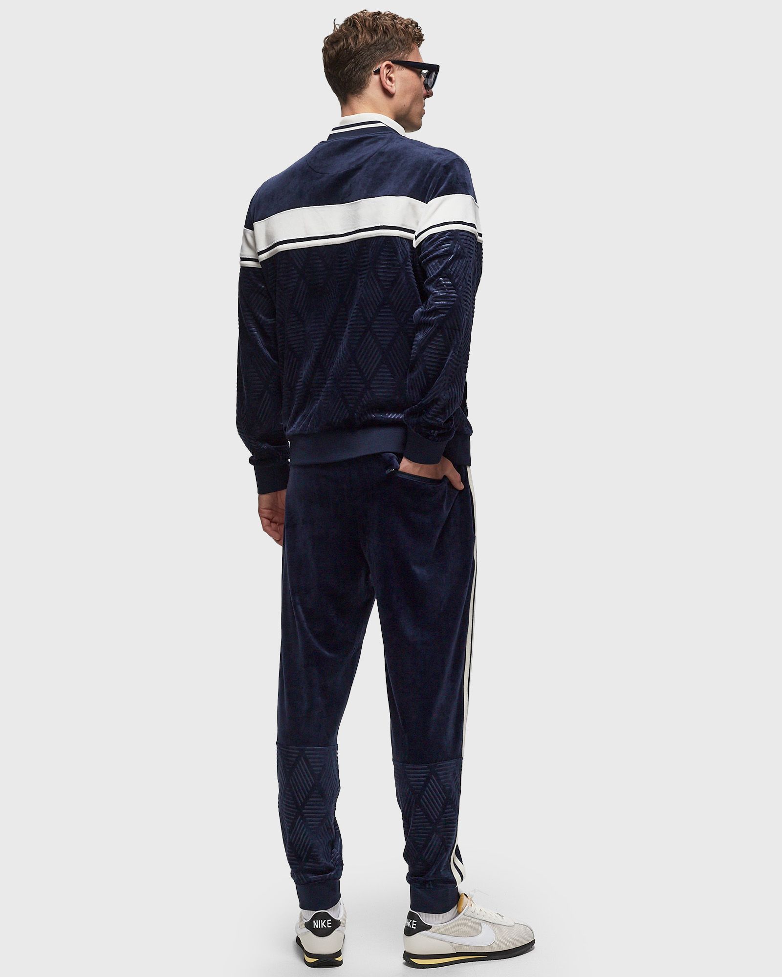 DEBOSSED DAMARINDO VELOUR TRACKSUIT