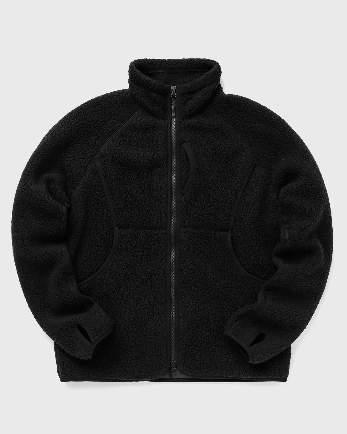 Snow Peak Thermal Boa Fleece Jacket Black - BLACK