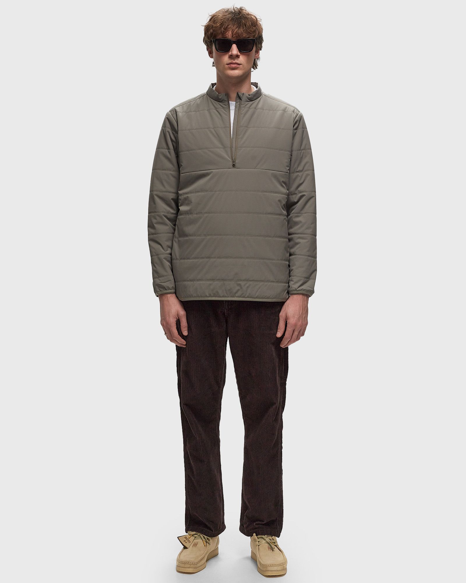 Flexible Insulated Half Zip Pullover