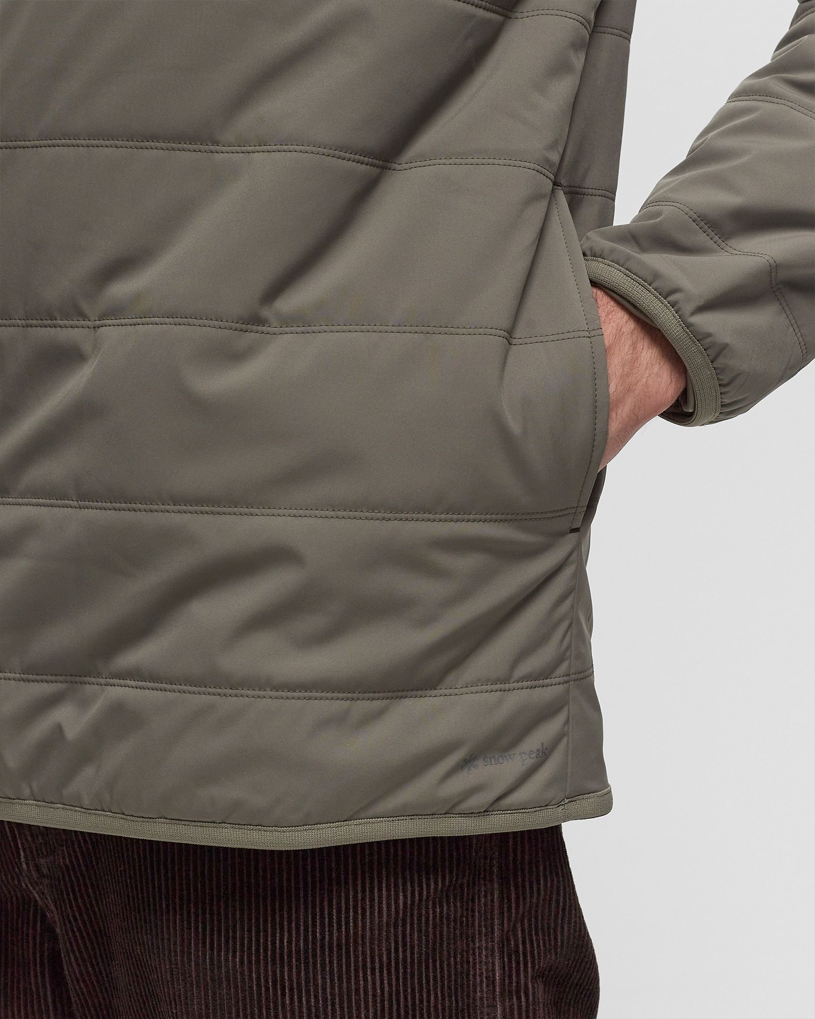 Flexible Insulated Half Zip Pullover