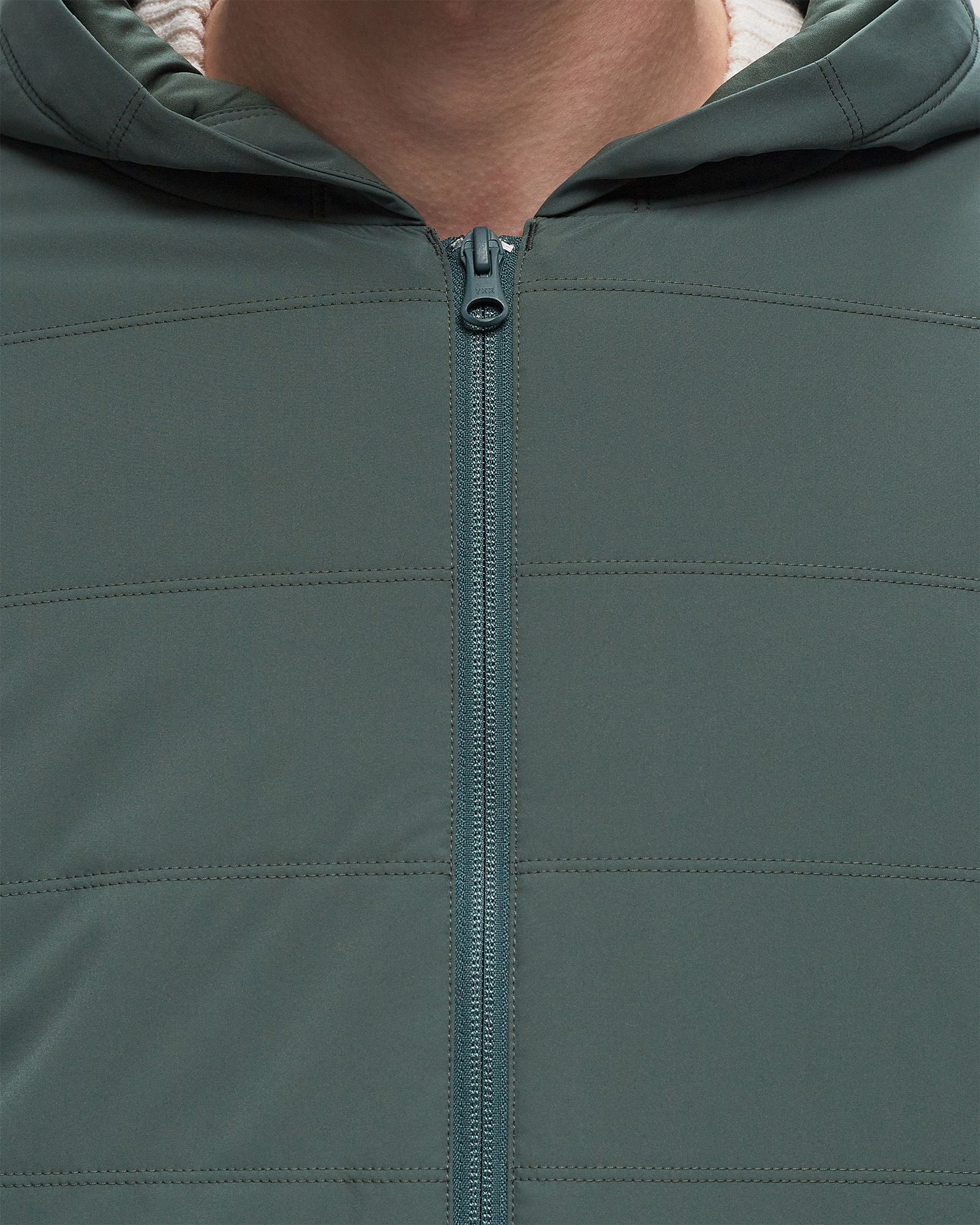 Flexible Insulated Zip Up Hoodie