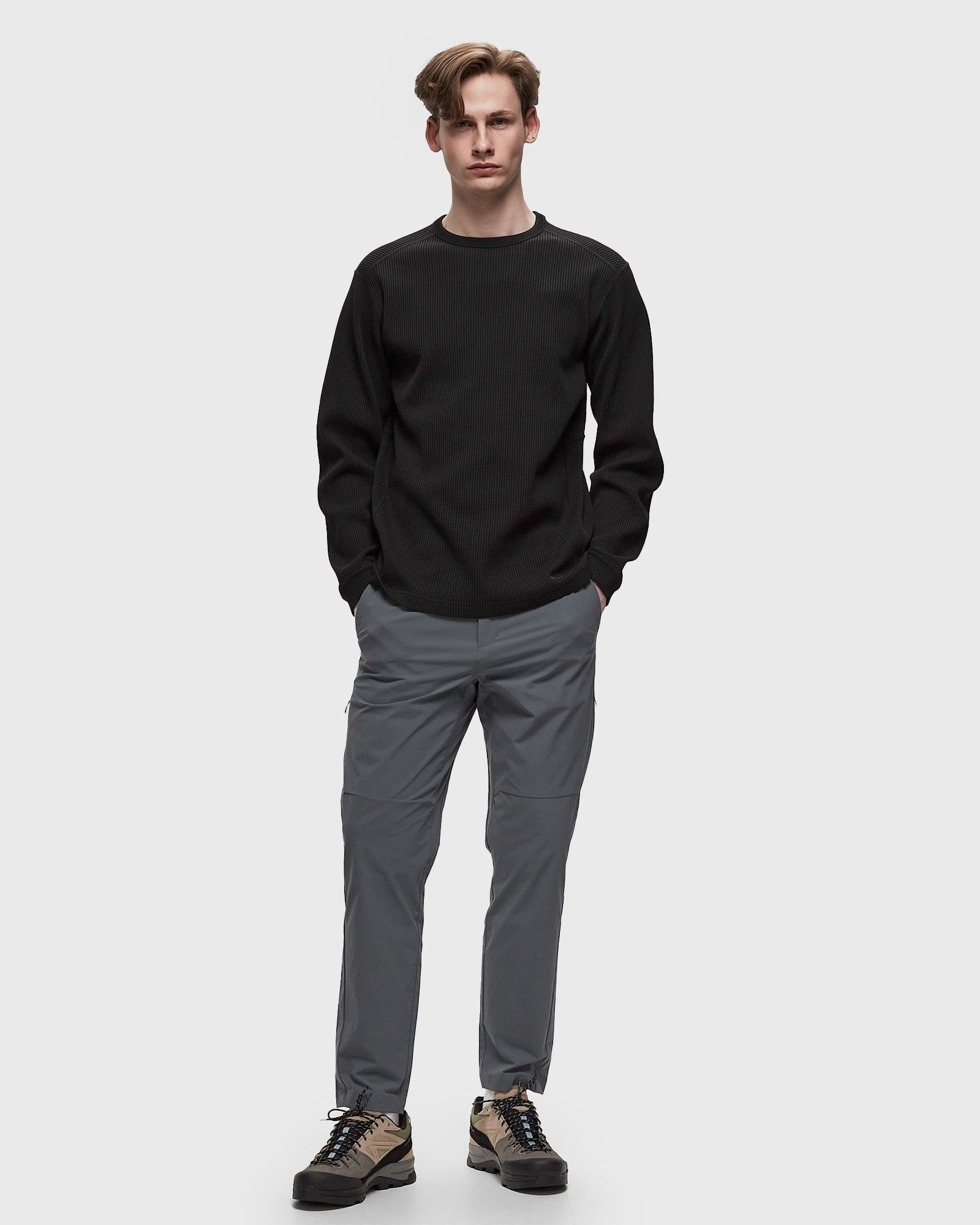 DRY WAFFLE LONG SLEEVE T-SHIRT