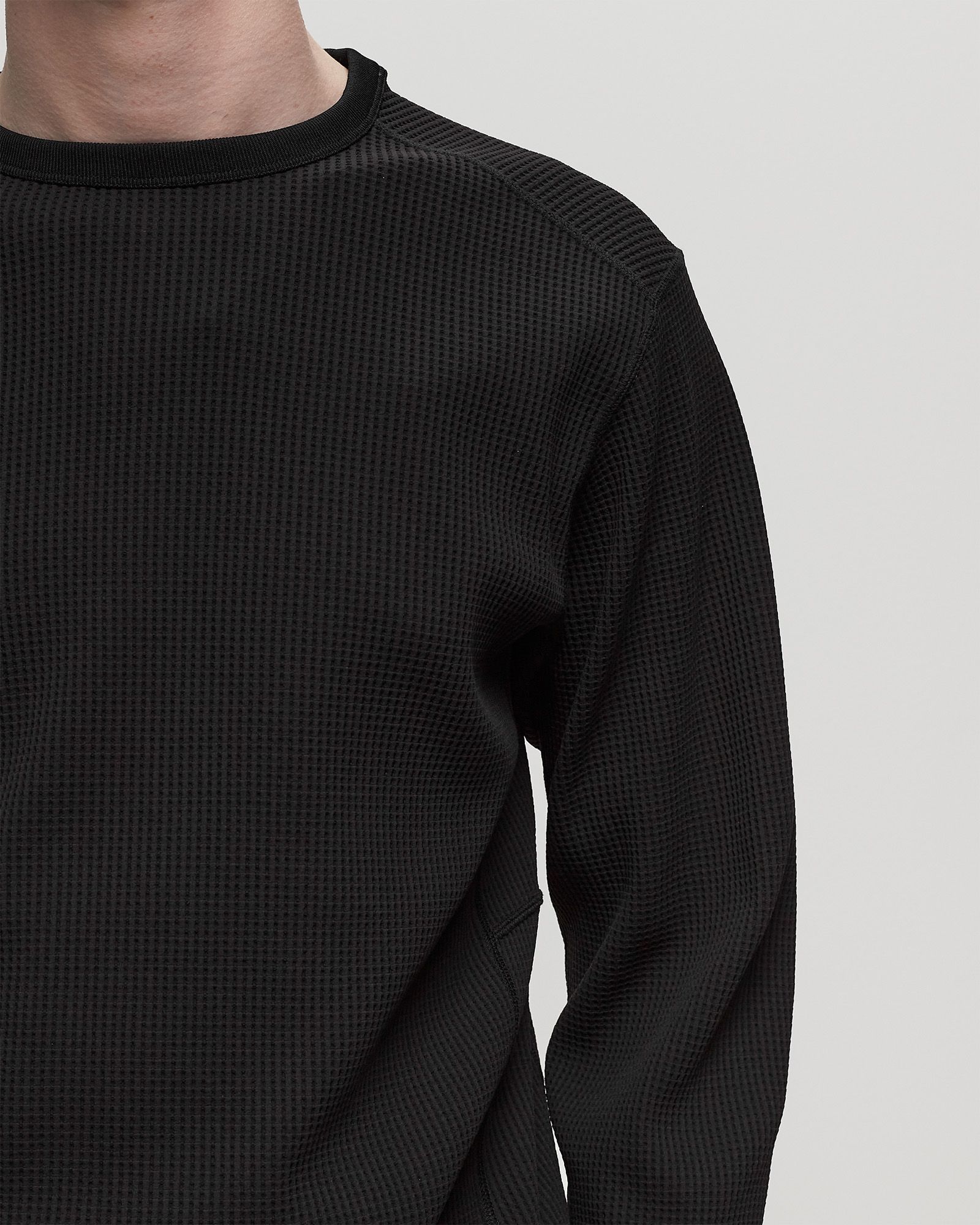 DRY WAFFLE LONG SLEEVE T-SHIRT