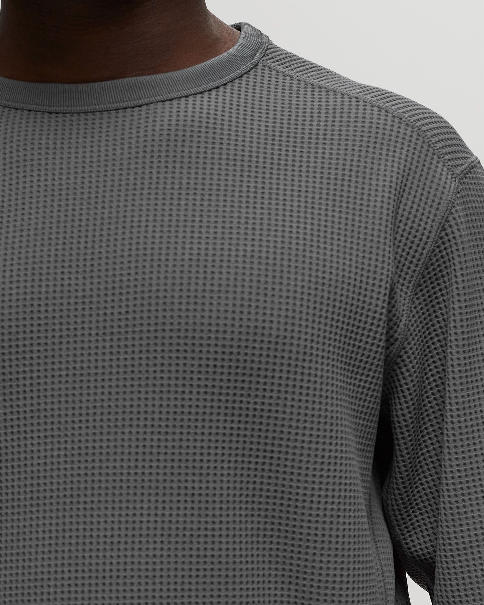 DRY WAFFLE LONG SLEEVE T-SHIRT