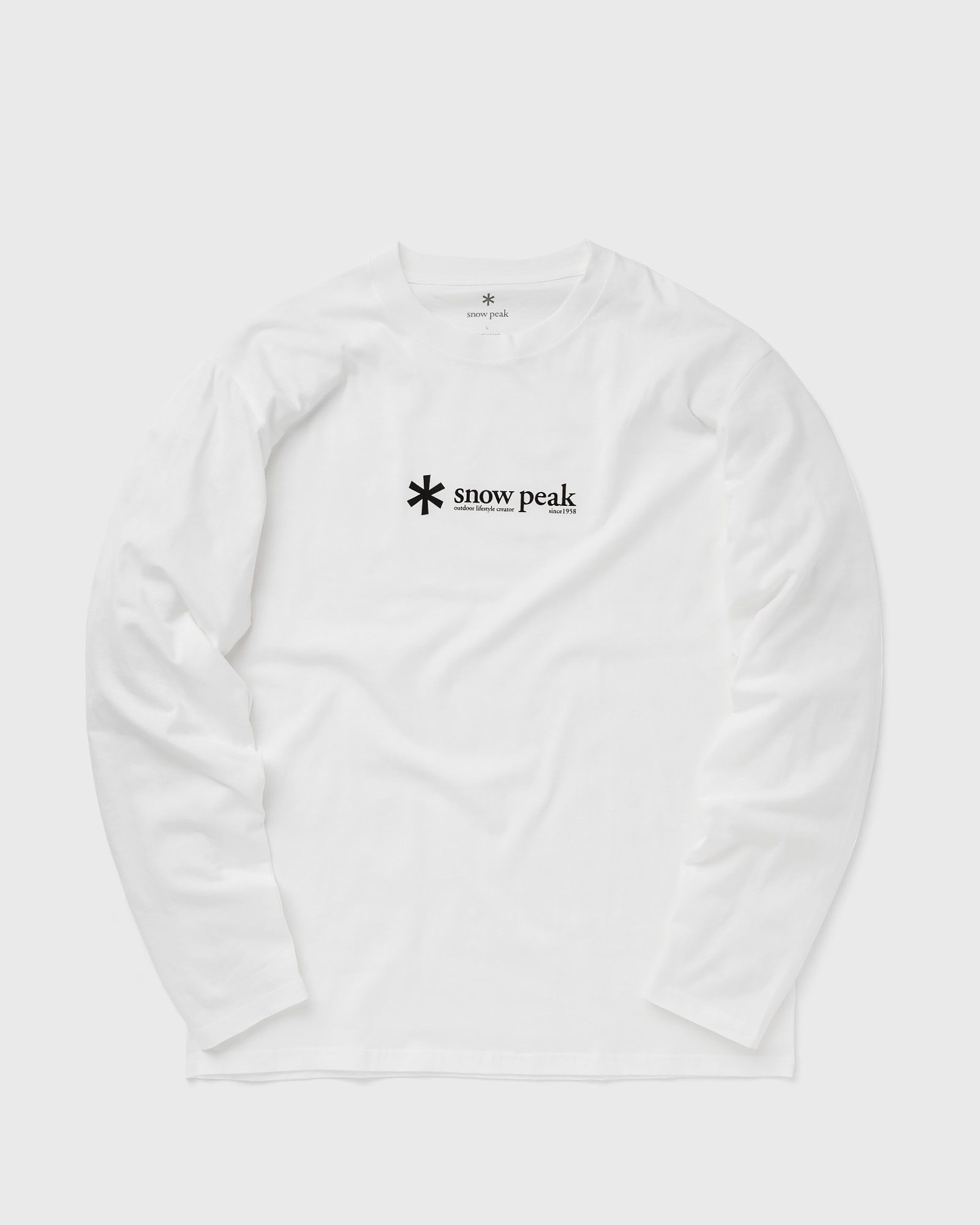SOFT COTTON LOGO LONG SLEEVE T-SHIRT