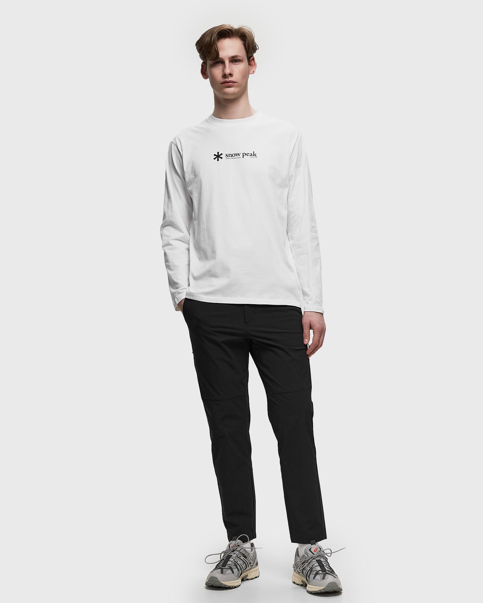 SOFT COTTON LOGO LONG SLEEVE T-SHIRT