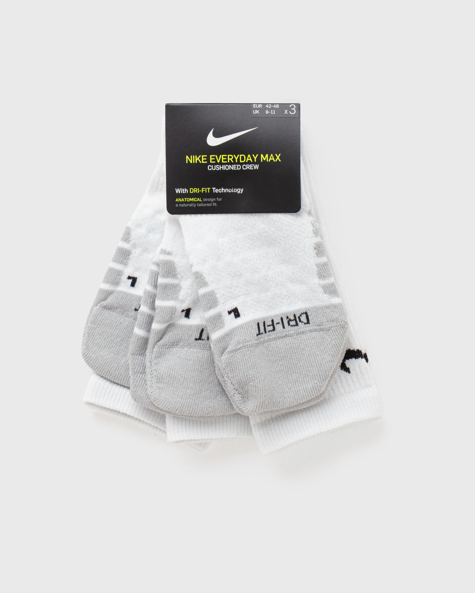 Max Cushioned Training Crew Socks (3 Pairs)