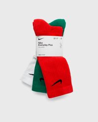 Everyday Plus Cushioned Training Crew Socks (3 Pairs)