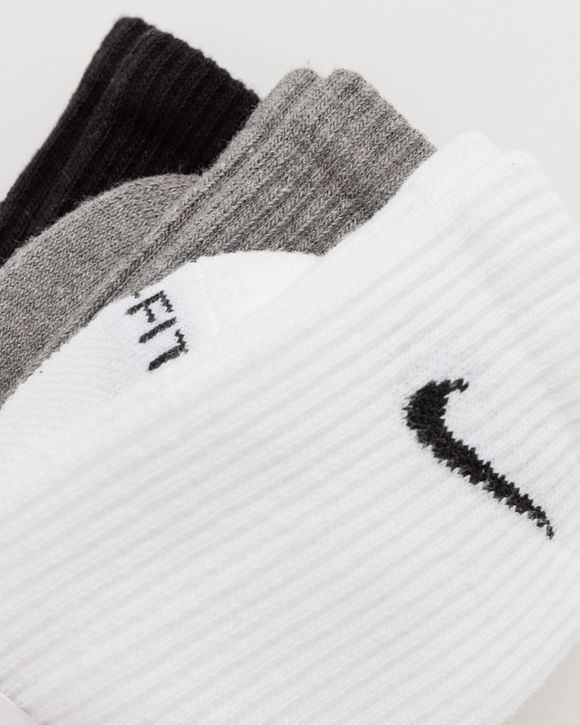 Nike Everyday Plus Cushioned Training Crew Socks (3 Pairs) Grey -  MULTI-COLOR