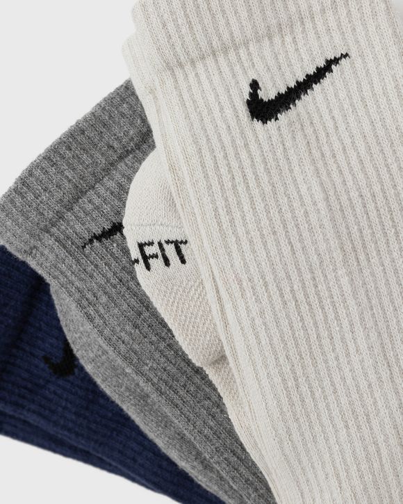 Chaussettes Nike Everyday Cushion Crew (regular) - Taille 46-50 - Unisexe -  Blanc / Noir