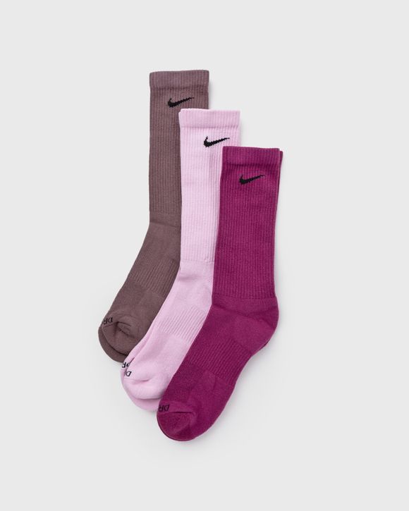Nike Everyday Plus Cushioned Training Crew Socks (3 Pairs) Multi -  MULTI-COLOR
