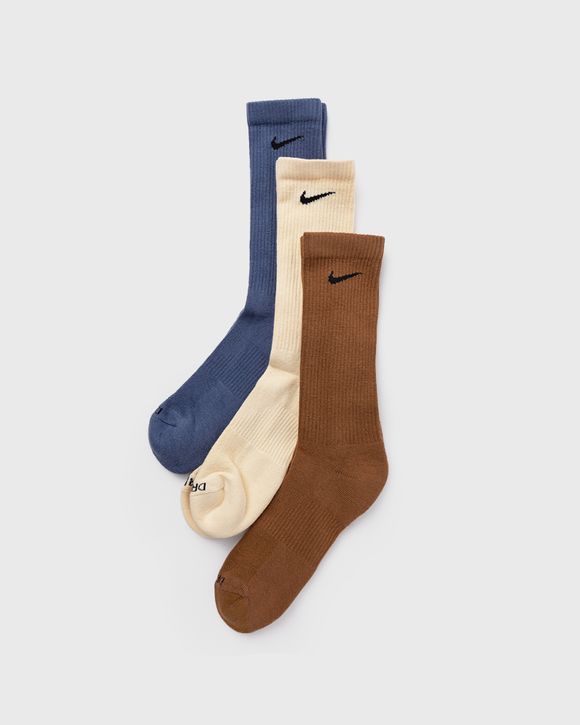 Nike Everyday Plus Cushioned Training Crew Socks (3 Pairs) Multi