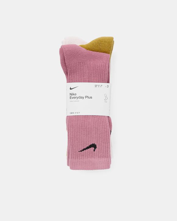 Nike Everyday Plus Cushioned Tie Dye Crew Socks (3 Pairs) - Multi -  Throwback