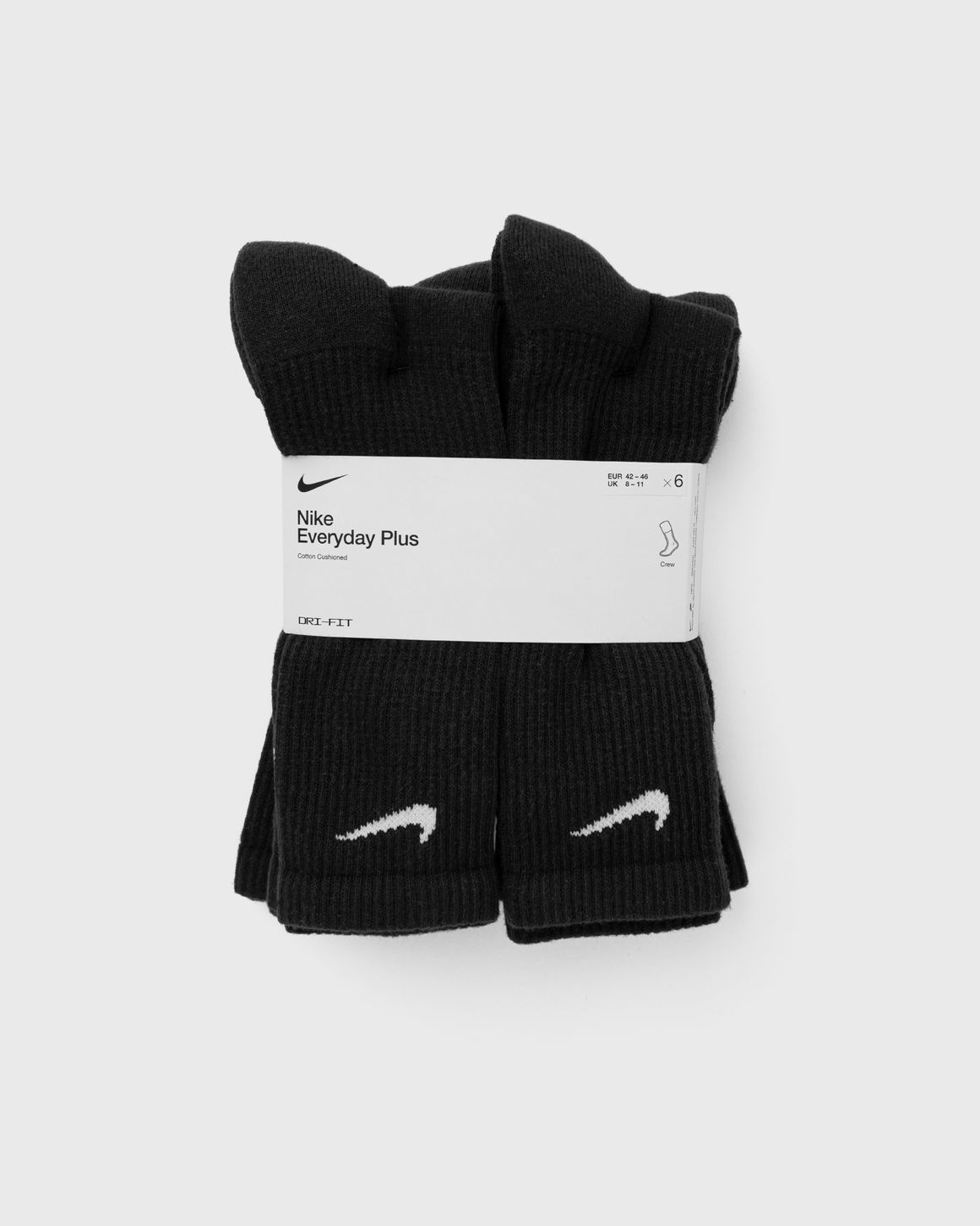 Black crew nike socks online