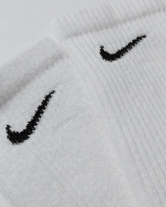 Nike Everyday Plus Cushioned Training Crew Socks (6 Pairs) White -  WHITE/BLACK