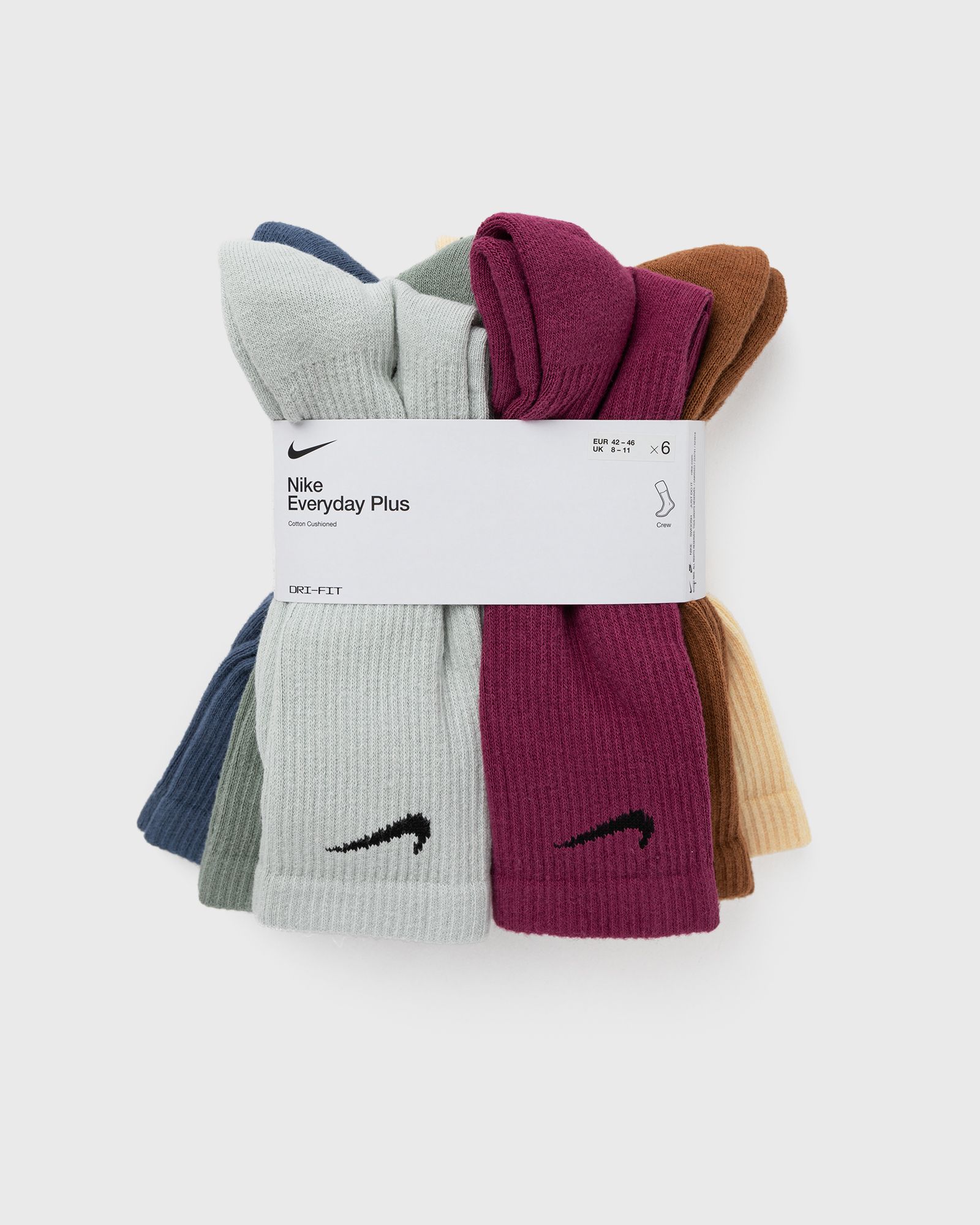 Everyday Plus Cushioned Training Crew Socks (6 Pairs)