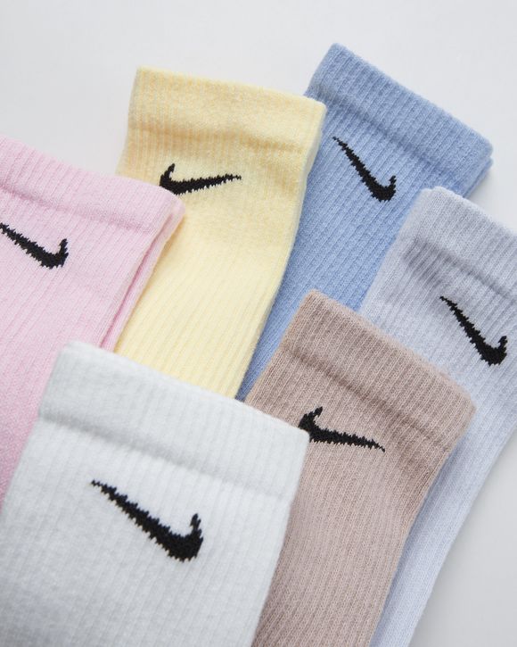 Nike Everyday Plus Cushioned Training Crew Socks (6 Pairs) Multi