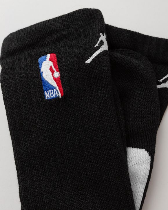 Nike NBA Elite Socks - White/Black/Blue - Mid and Full Length - XL/Size  12-15