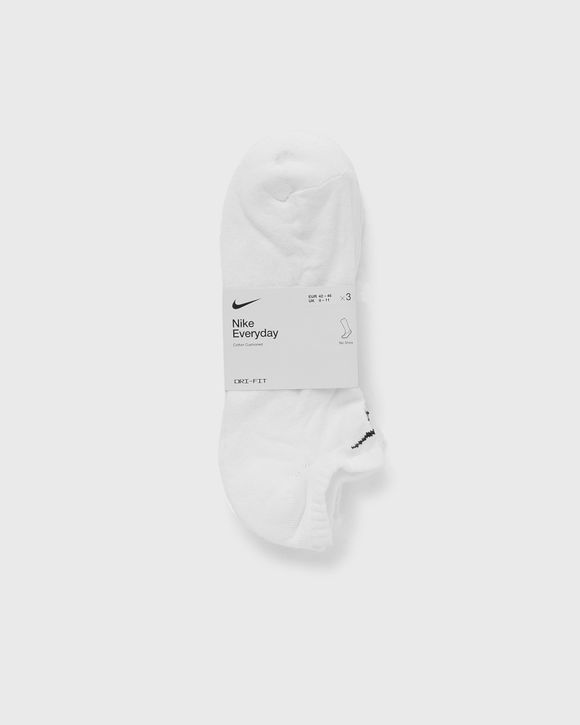 Nike Everyday Cushion No-Show Socks White