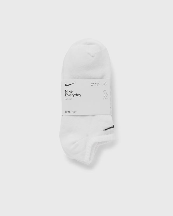 Nike Everyday Lightweight No Show Socks White BSTN Store