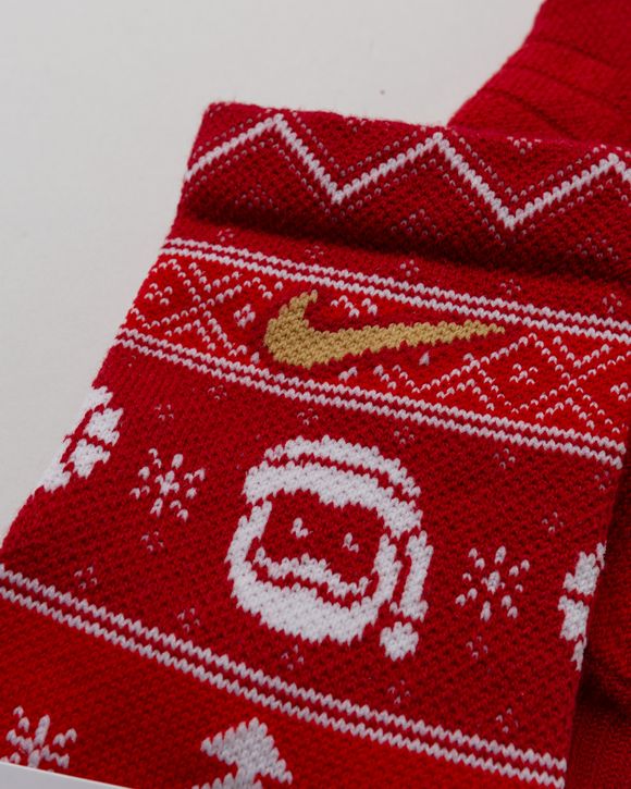 Nike Men's Elite Christmas Crew Socks