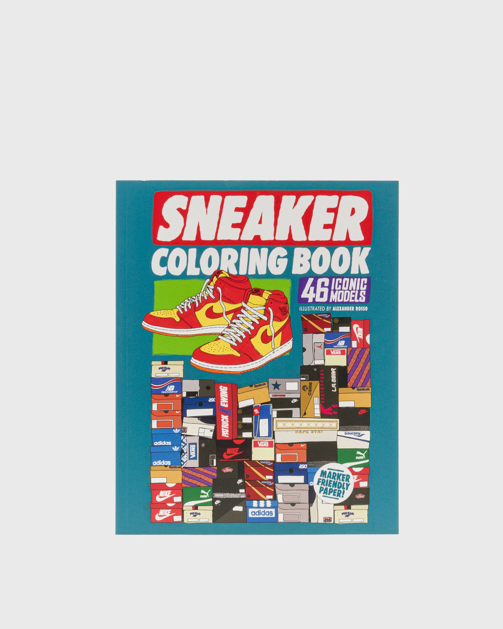 "Sneaker Coloring Book" by Alexander Rosso