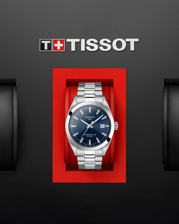 時計 TISSOT POWERMATIC 80 SILICIUM Tissot Gentleman Powermatic 80 Silicium Green Dial | New