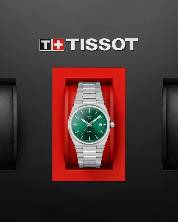 Tissot PRX 35mm Green Silver BSTN Store