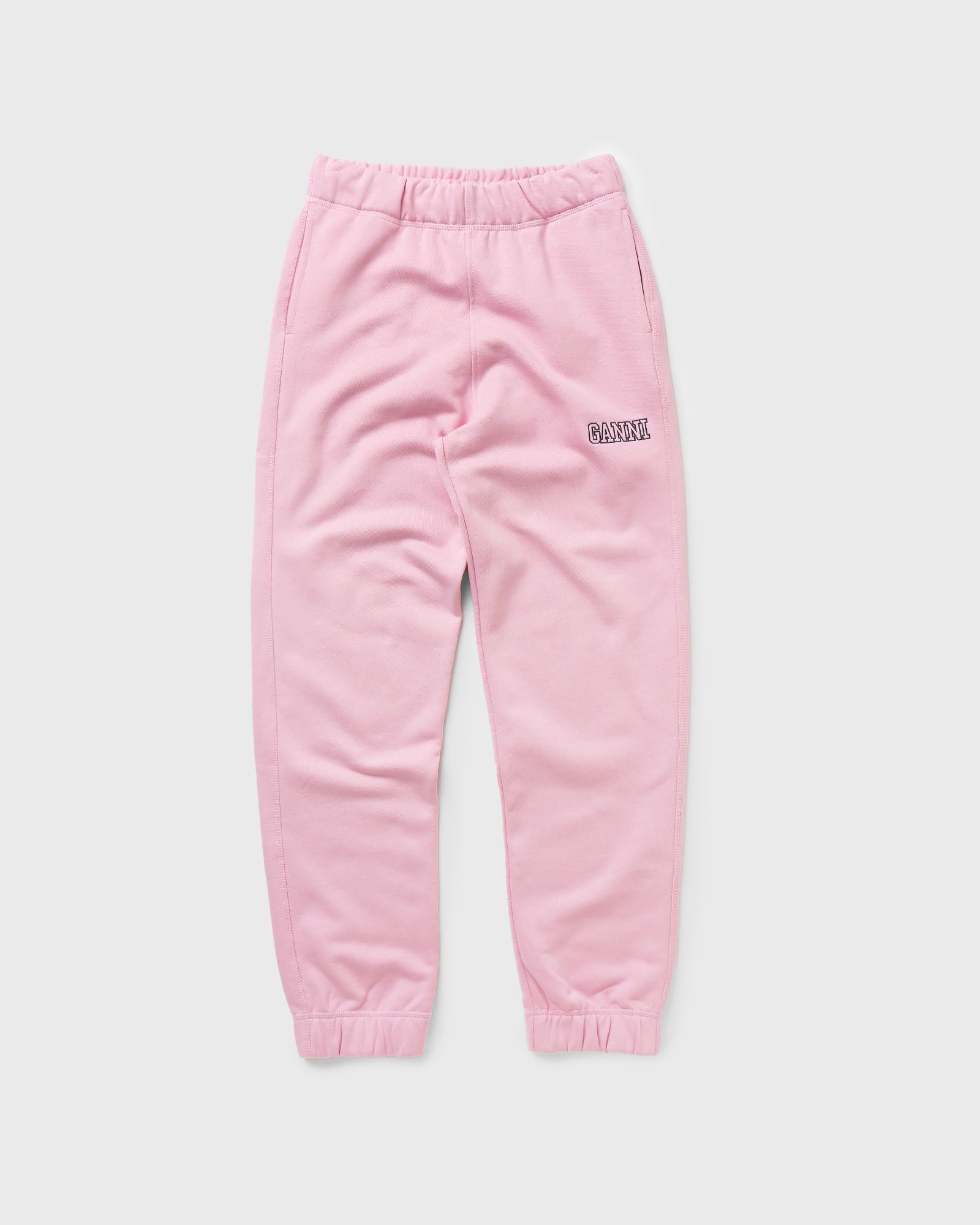 Ganni - wmns elasticated pants women sweatpants pink in größe:xs