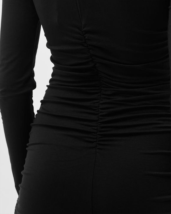 WMNS Fitted Highneck Mini Dress