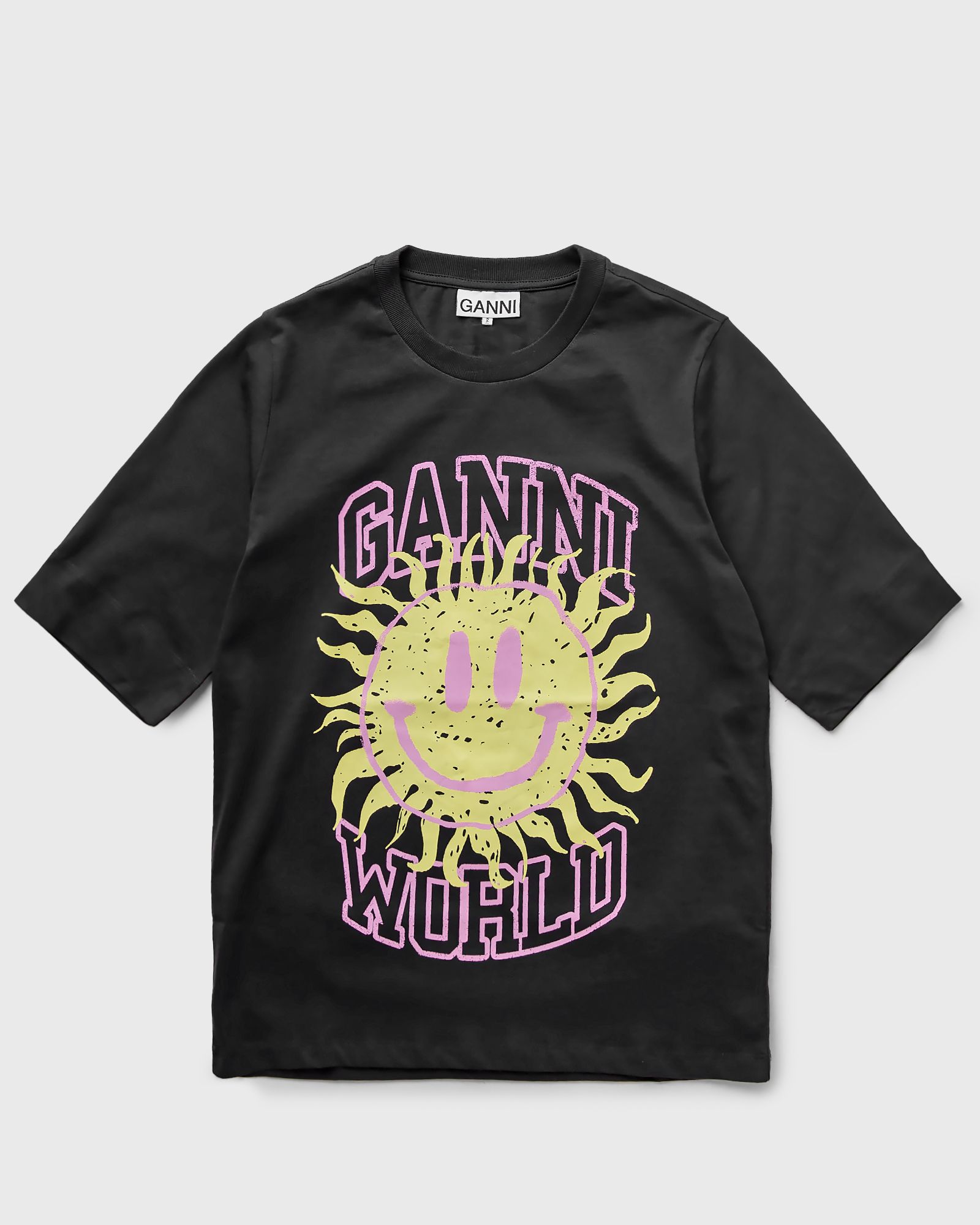 Basic Jersey Smiley Mid Sleeve T-shirt