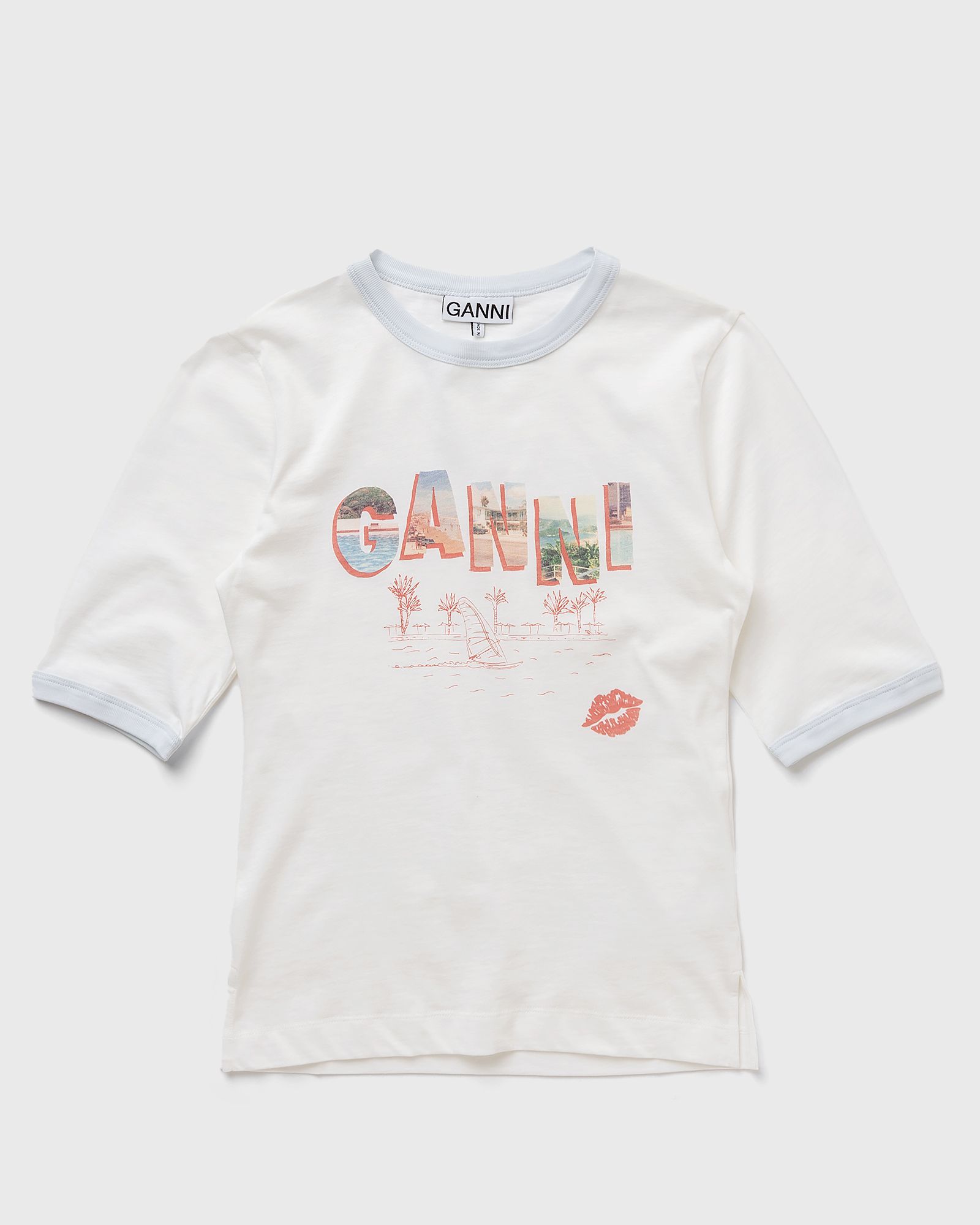 Light Cotton Jersey O-neck Fitted Tee