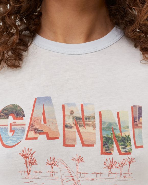 Light Cotton Jersey O-neck Fitted Tee