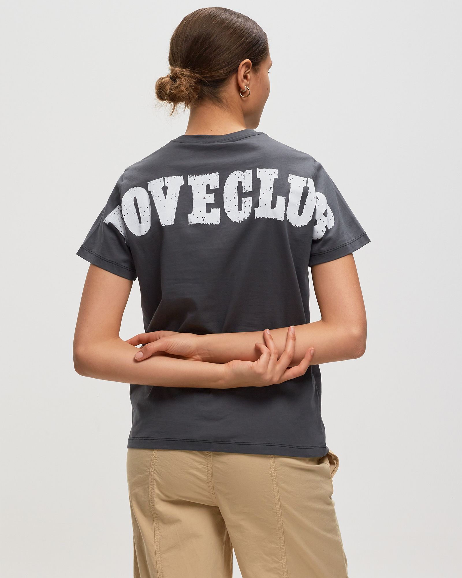 WMNS Basic Jersey Loveclub Relaxed T-shirt