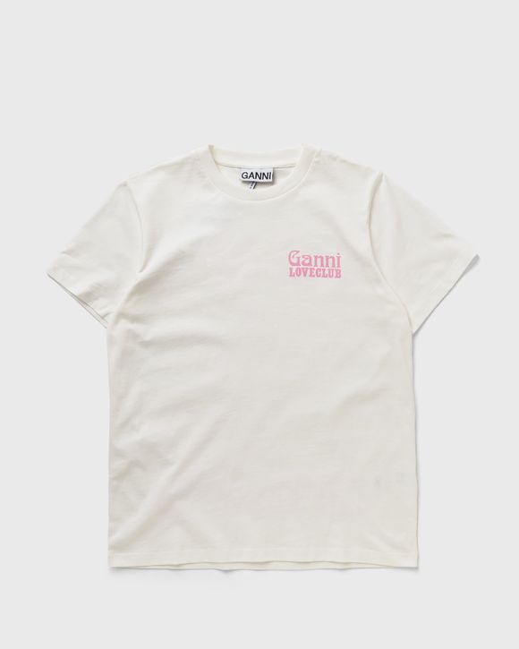 Ganni WMNS Basic Jersey Nightclub Relaxed T-shirt White