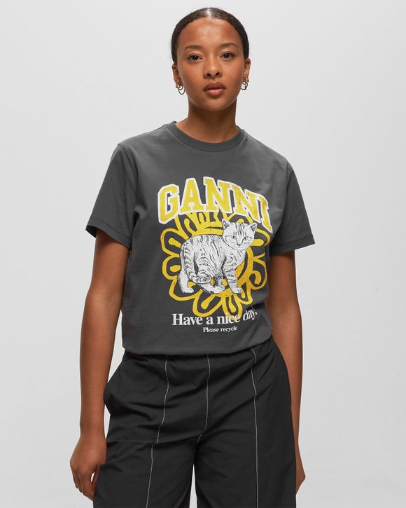 Basic Jersey Cat Relaxed Tee