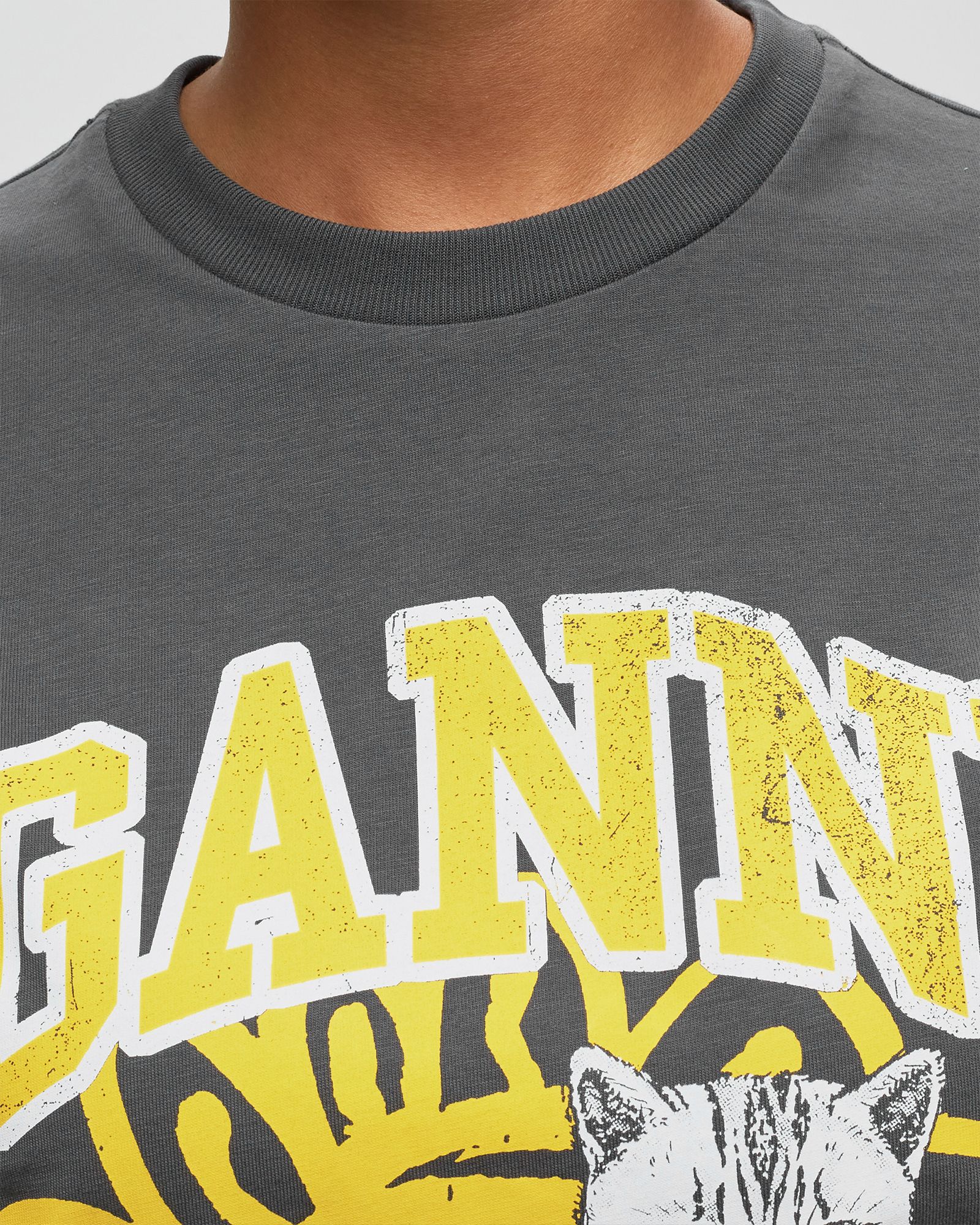 Basic Jersey Cat Relaxed Tee