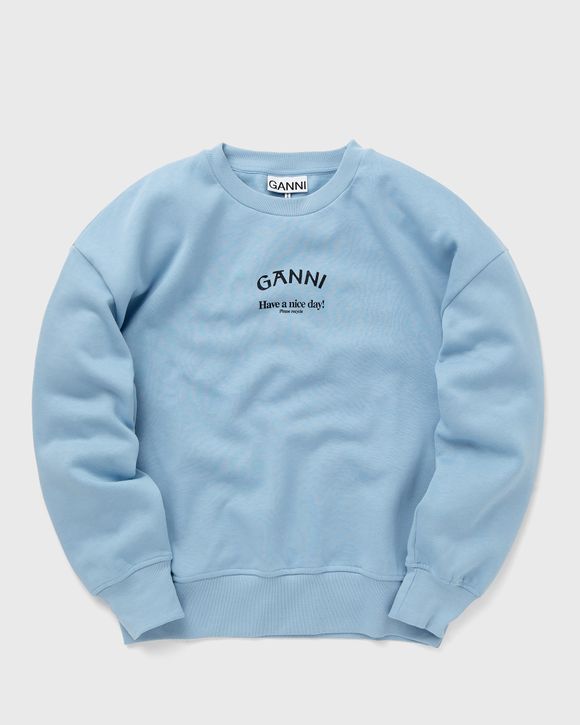 Ganni best sale logo sweatshirt