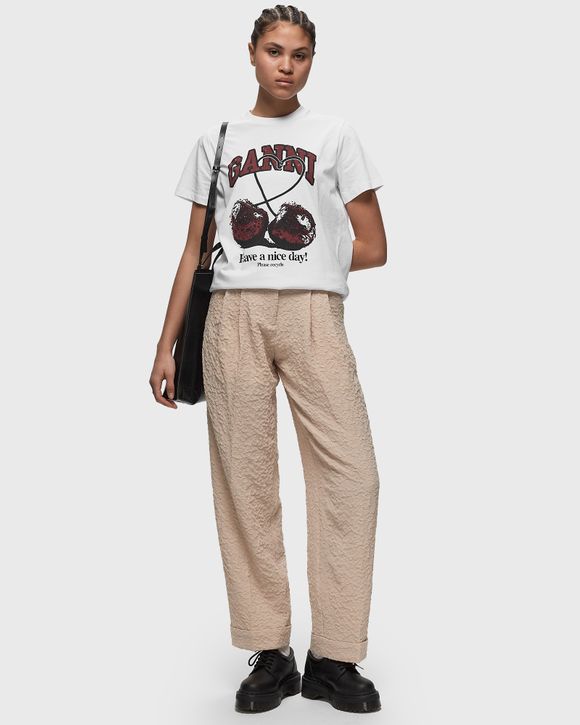 Basic Jersey Cherry Relaxed Tee