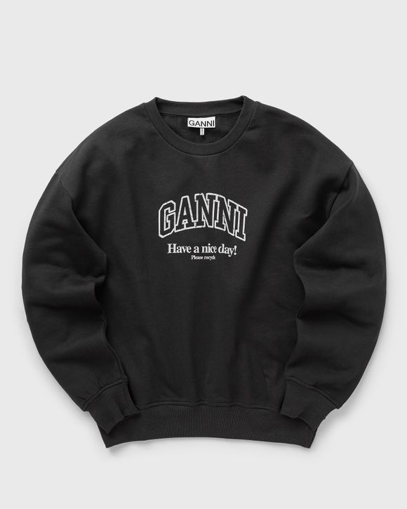 Ganni boss lady sweatshirt hotsell