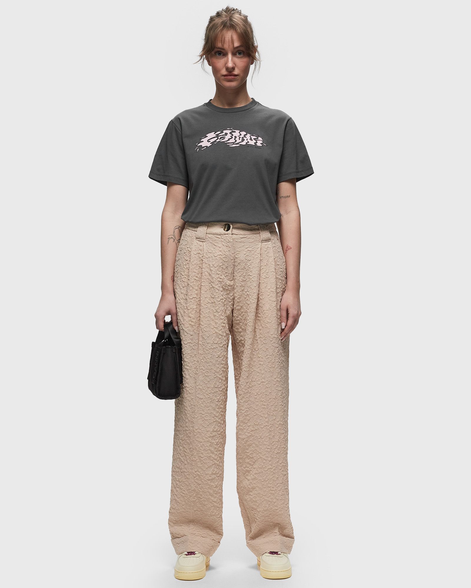 Future Heavy Jersey Ganni Relaxed Tee