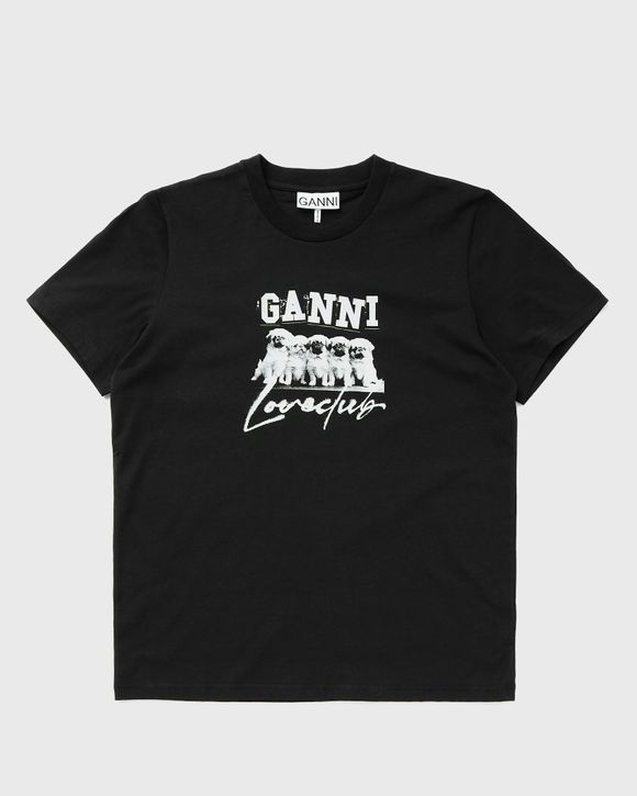 【きれいめファッション51選】上品さと清潔感をキープし Thin Ganni Jersey Store BSTN | Black Tee Relaxed Love Puppy トップス