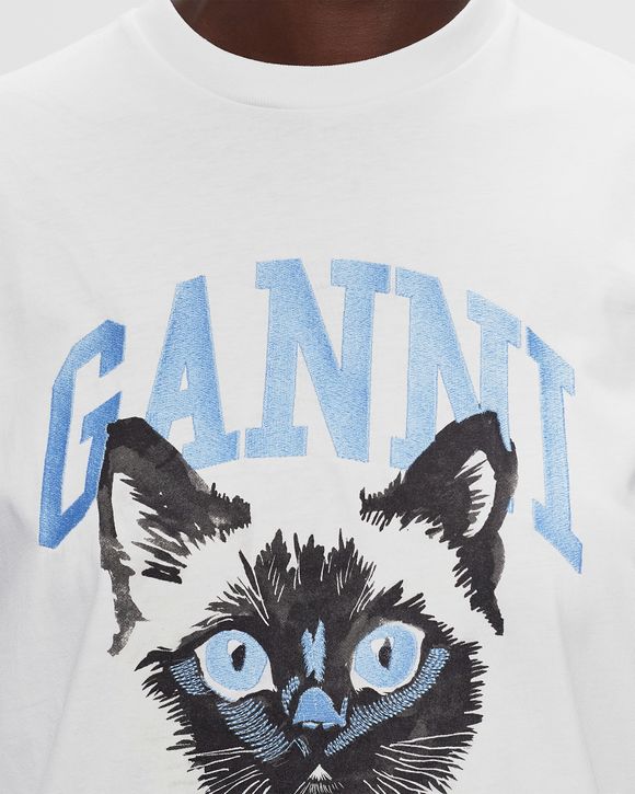 GANNI cats t-shirt