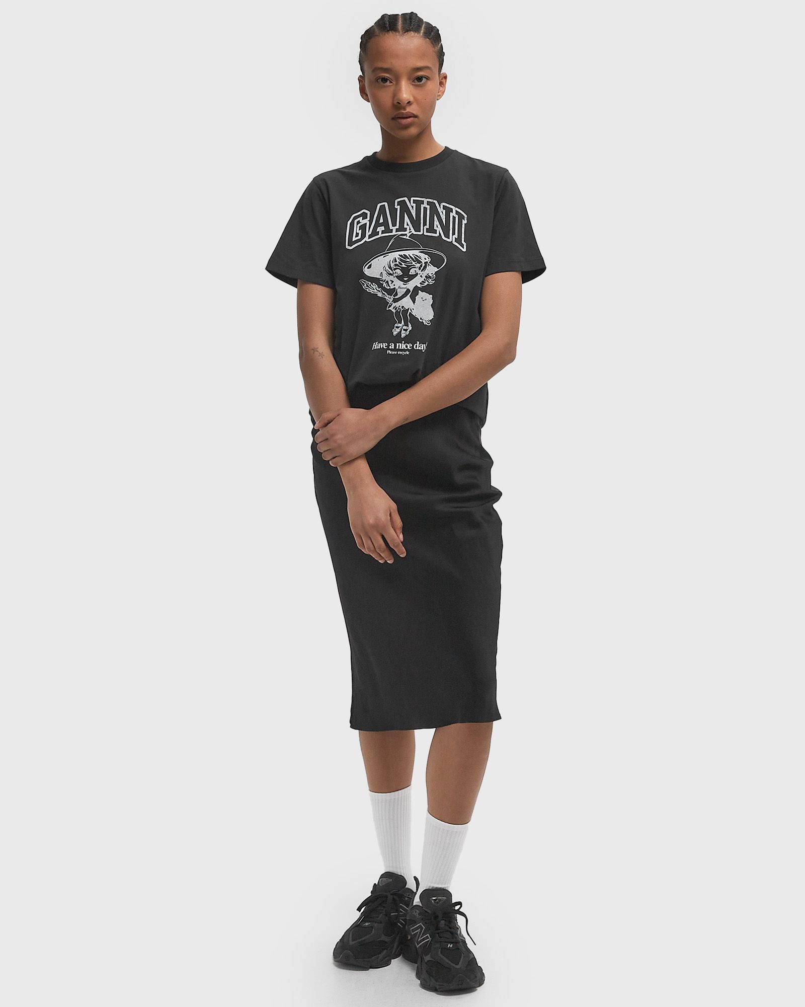 Basic Cotton Witch Relaxed Tee