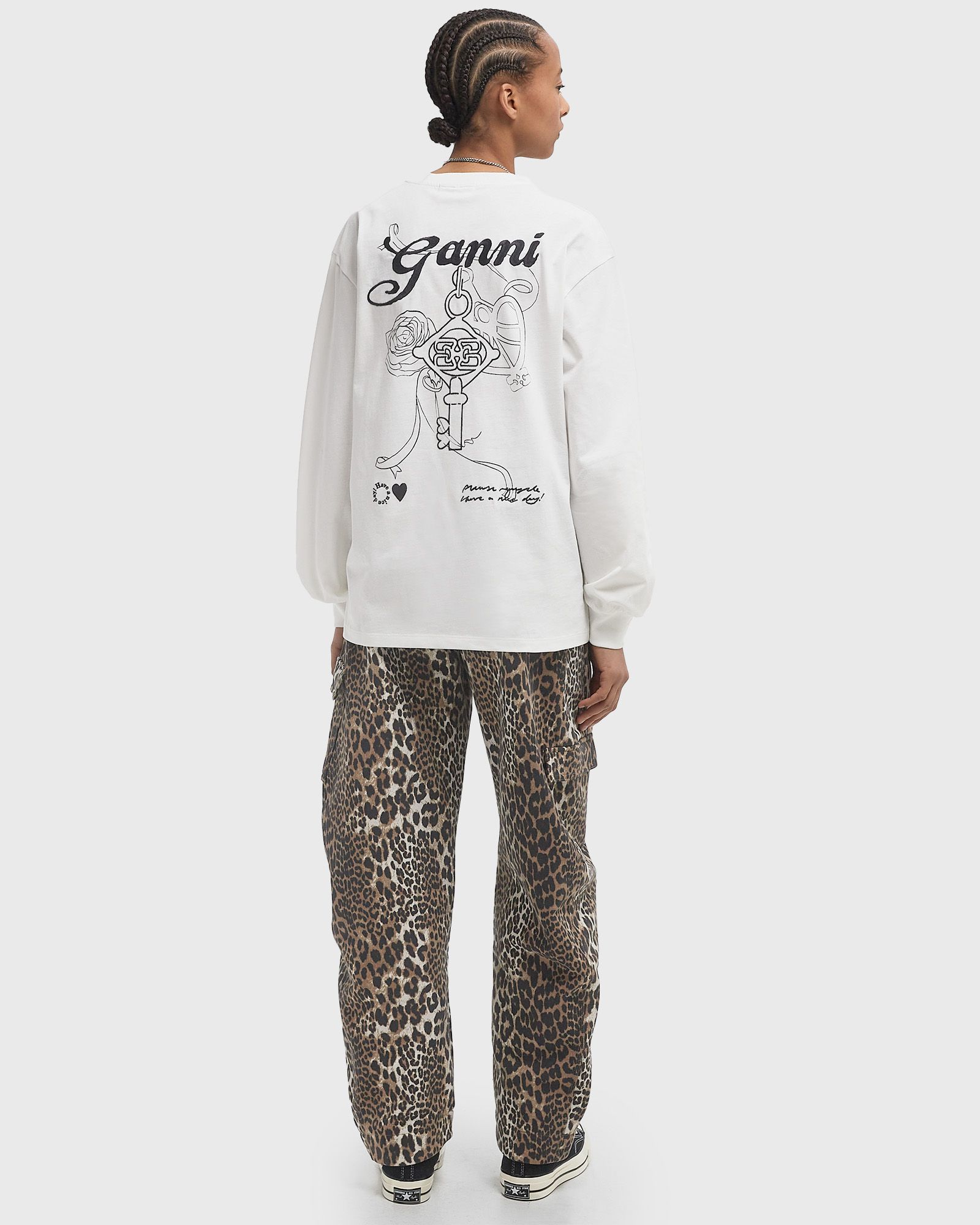 Re-cut Heavy Jersey Charm Long Sleeve Tee