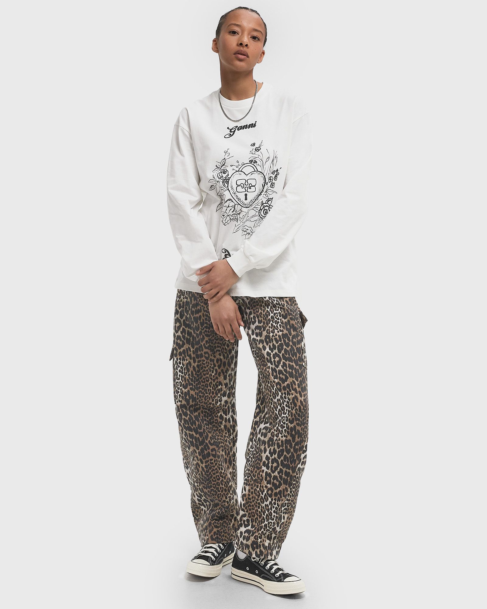 Re-cut Heavy Jersey Charm Long Sleeve Tee