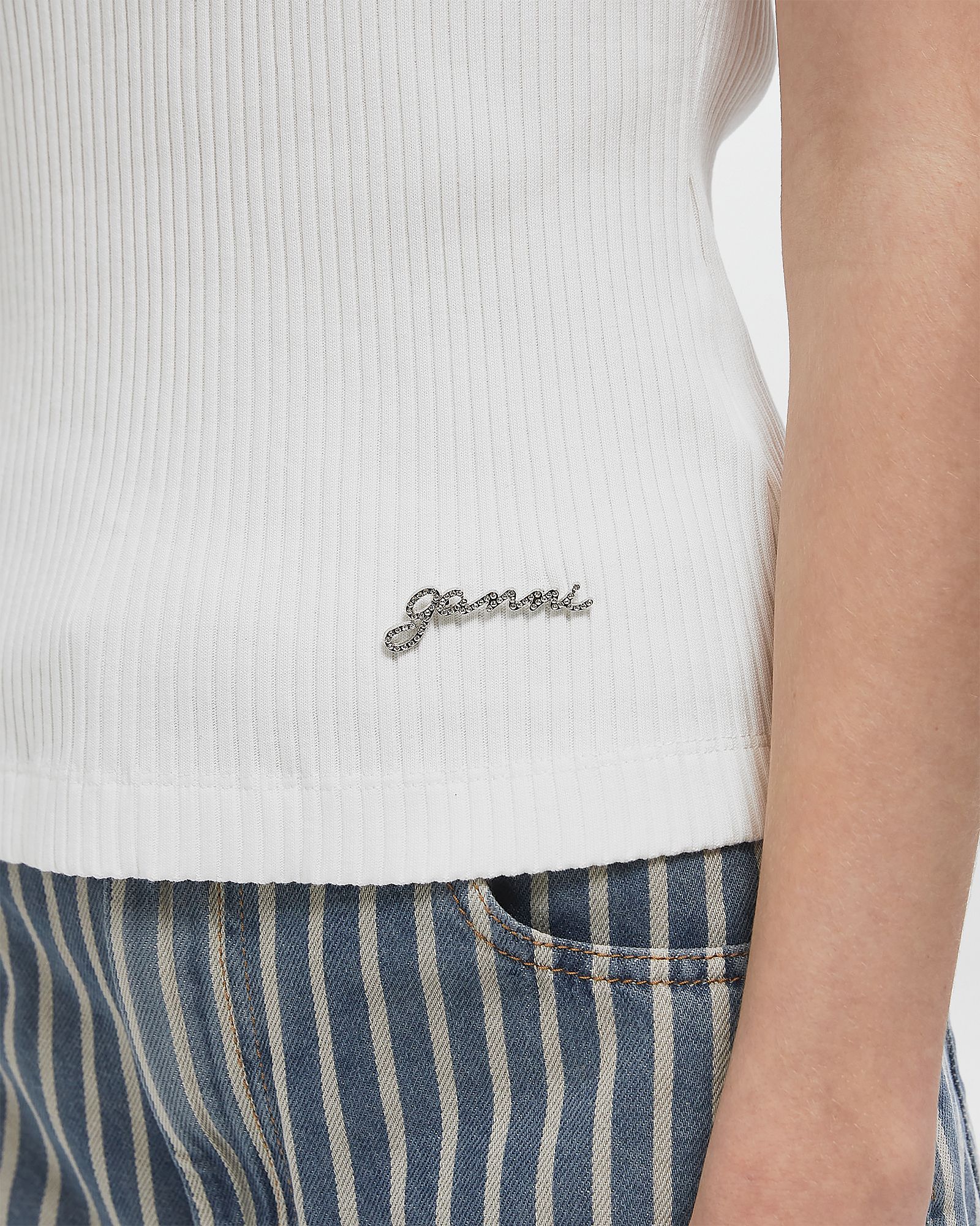 Heavy Rib Jersey Tank Top